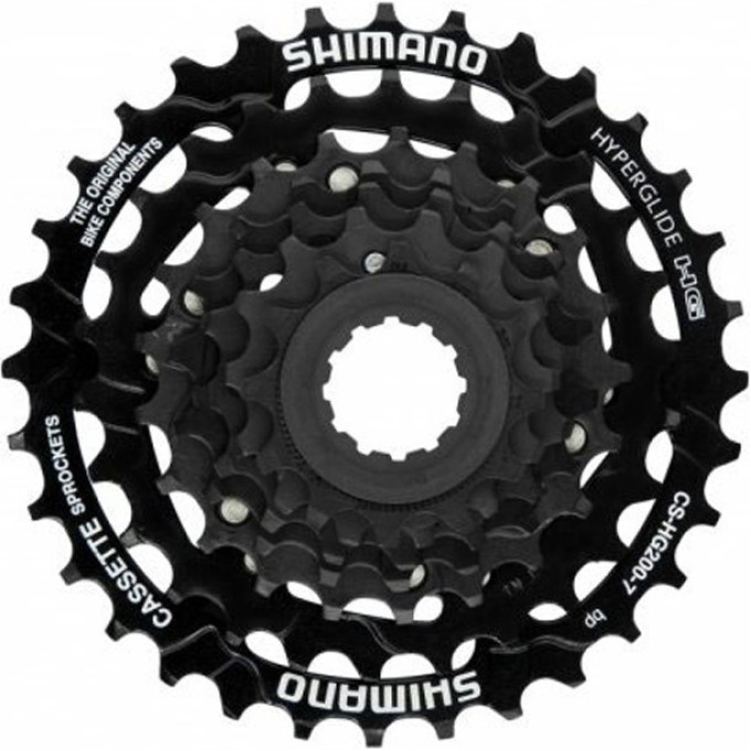 Кассета SHIMANO HG200, 7 скоростей, 12-32 ECSHG2007232T