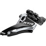 Переключатель передний SHIMANO XTR, M9100-E, 2X12 скоростей, на хомут 34,9(с адаптером 28,6/31,8), SIDE SWING, верхняя тяга IFDM9100MX6