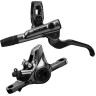 Тормоз дисковый SHIMANO XTR, M9100, BL(левый)/BR(передний), полимерные колонки, 1000мм IM9100KLFPRA100