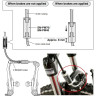 Модулятор усилия SHIMANO SM-PM70, для V-BR, с тормозной стяжкой, угол 90 градусов ESMPM7090