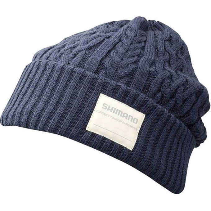 Шапка SHIMANO KNIT WATCH INDIGO REGULAR SIZE CA084QID