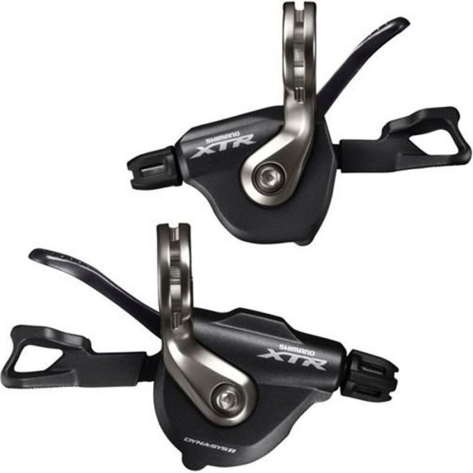 Шифтер SHIMANO XTR, M9000, левый/правый, 2/3x11скоростей, трос+оплетка ISLM9000PA
