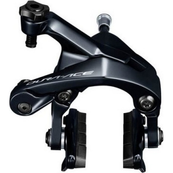 Тормоз клещевой SHIMANO DURA-ACE, R9100, передний, гайки:10,5/12,5/18/27/32мм, колодка R55C4 IBRR9100AF82X