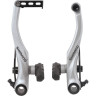 Тормоз v-br SHIMANO ALIVIO, T4000, задние, колодки S65T, серебро EBRT4000RX43SSP